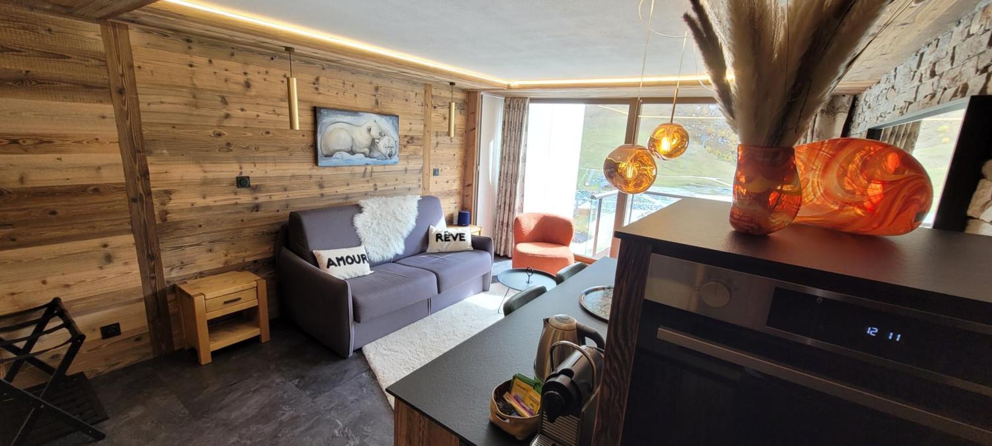 Grands Studios Vue Sur Lac Tignes Bagian luar foto