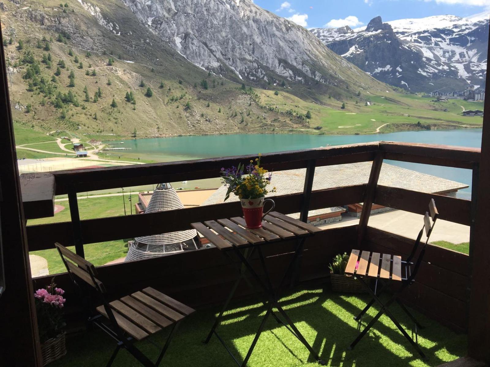 Grands Studios Vue Sur Lac Tignes Bagian luar foto